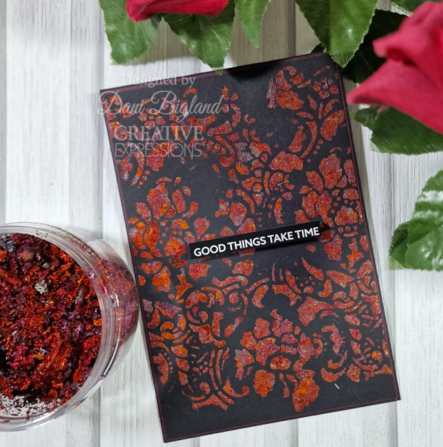 Cosmic Shimmer Gilding Flakes Pink Sunset 100 ml