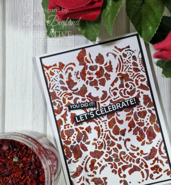 Cosmic Shimmer Gilding Flakes Pink Sunset 100 ml