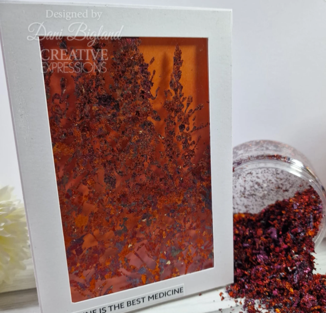 Cosmic Shimmer Gilding Flakes Pink Sunset 100 ml