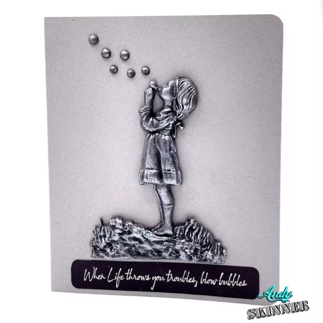 Katy Sue Designs Cosmic Shimmer Silicon Blowing Bubbles by Andy Skinner