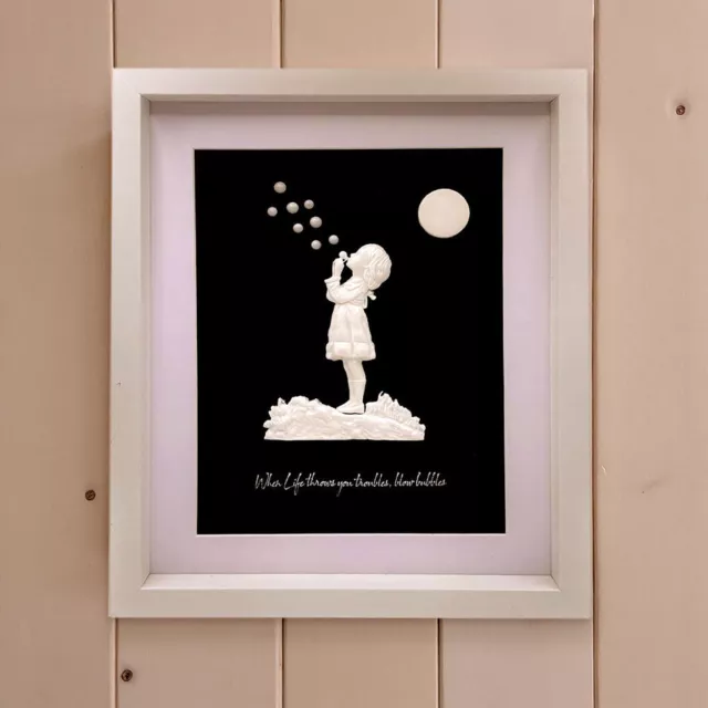 Katy Sue Designs Cosmic Shimmer Silicon Blowing Bubbles by Andy Skinner