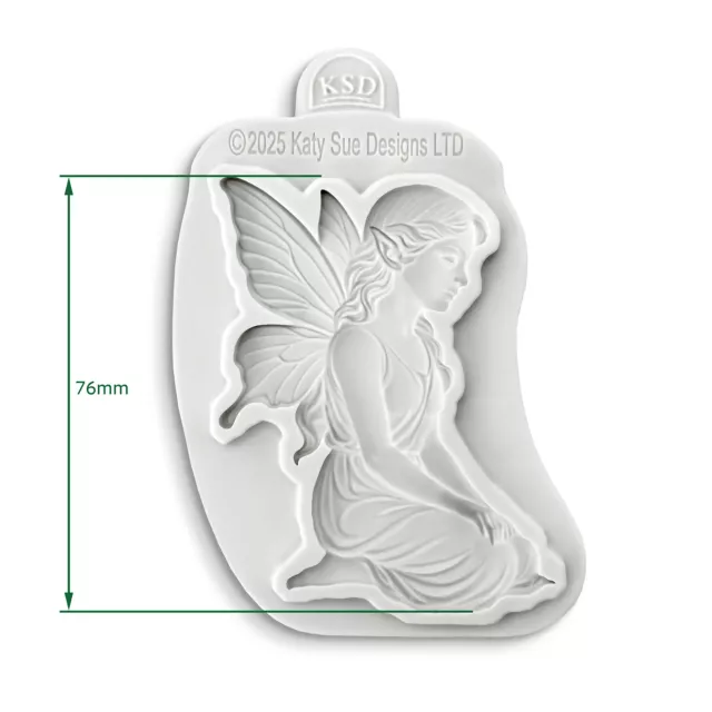 Katy Sue Designs Cosmic Shimmer Silicone Mould Fairy Maiden
