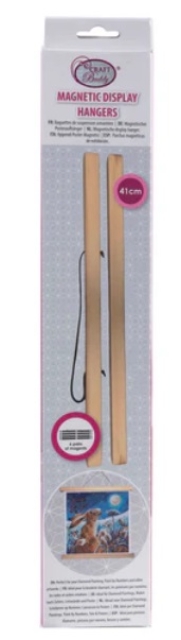 Craft Buddy CA-CDH51 Crystal Art Magnetic Display Hangers Aufhängemöglichkeit für erstellte Teile 51 cm