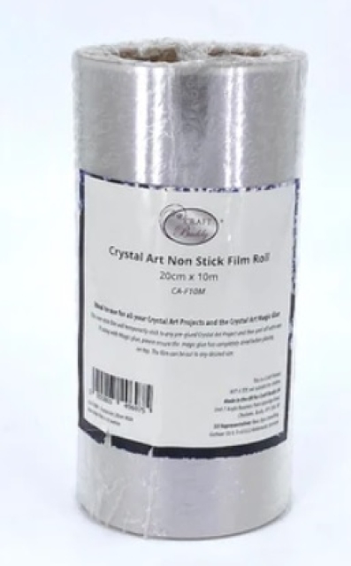 Craft Buddy CA-F10M Crystal Art 20 cm Wide Non Stick Film 10 Meter