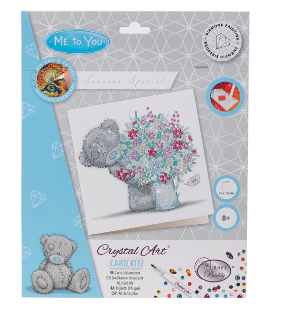 Craft Buddy CCK-MTY129 Crystal Card Kit 18 x 18 cm Someone Special