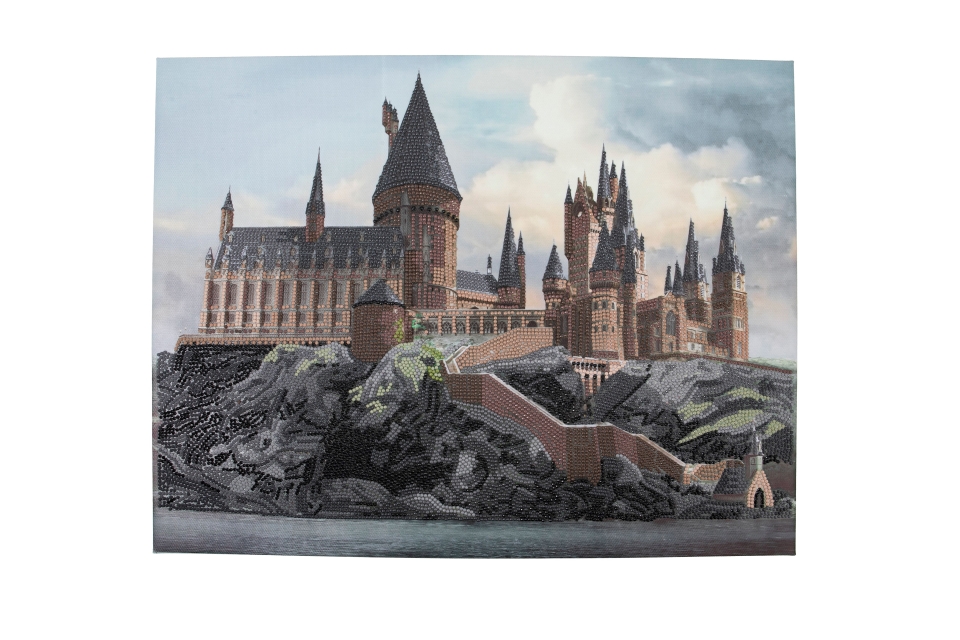 Craft Buddy CAK- HPS600L Crystal Art Framed Querformat 40 x 50 cm Hogwarts Castle