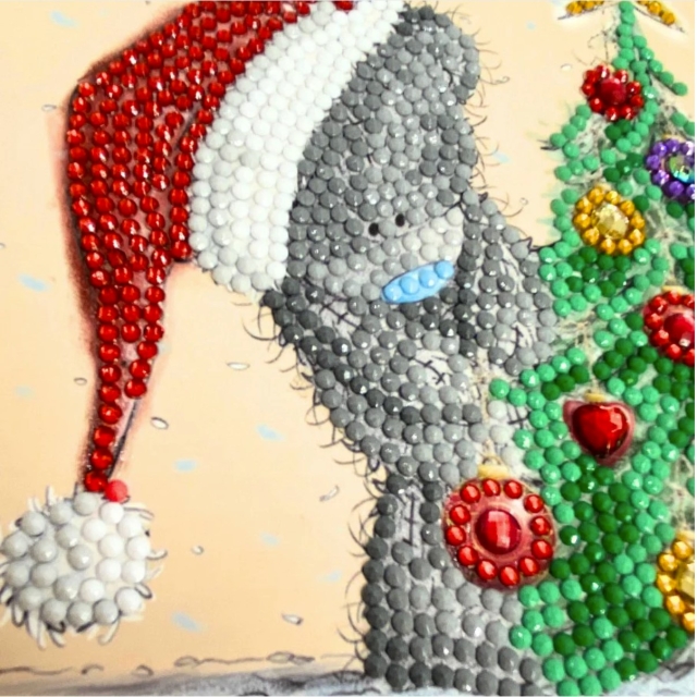 Craft Buddy CCK-MTY135 Crystal Card Kit 18 x 18 cm Season Sparkle
