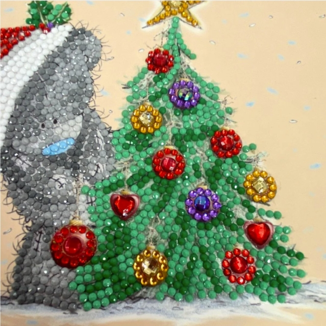 Craft Buddy CCK-MTY135 Crystal Card Kit 18 x 18 cm Season Sparkle