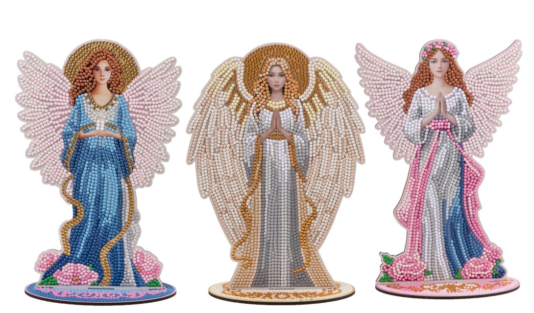 Craft Buddy CA-MDF-050 Crystal Art Angels