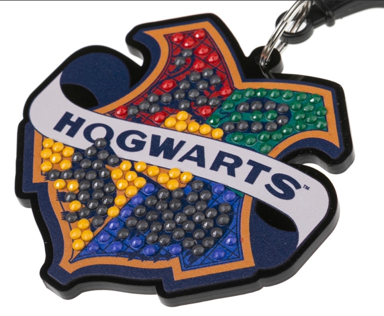 Craft Buddy CABC- HPS002 Crystal Art Backpack Charm Kit Hogwart Badge