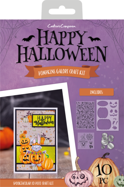 Crafter's Companion Happy Halloween Craft Kit Pumpkins Galore