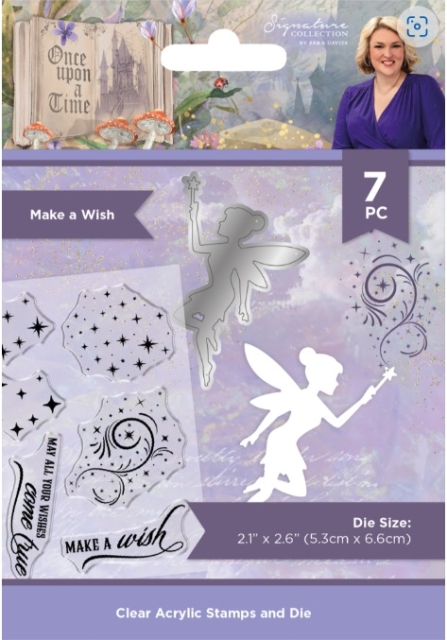 Crafter's Companion Once Upon a Time Stamp & Die Make a Wish