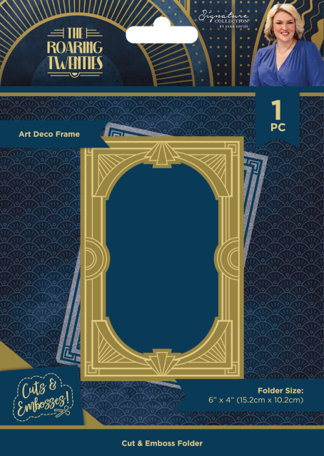 Crafter's Companion The Roaring Twenties Cut & Emboss Folder Art Deco Frame