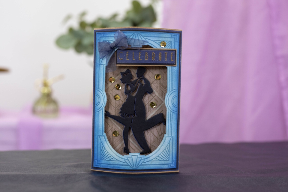 Crafter's Companion The Roaring Twenties Cut & Emboss Folder Art Deco Frame