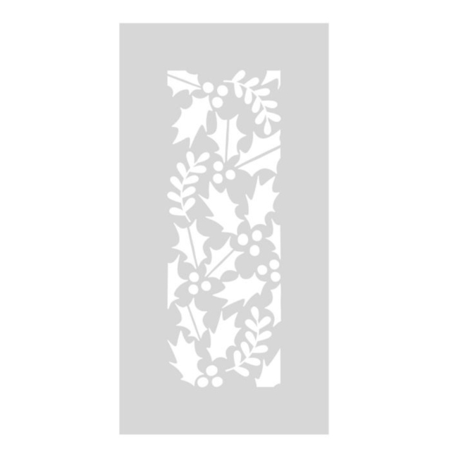 Crafter's Companion Stencil Schablone Holly Jolly Christmas