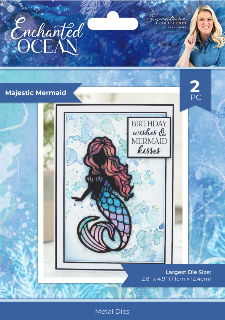 Crafter's Companion Enchanted Ocean Metal Die Majestic Mermaid
