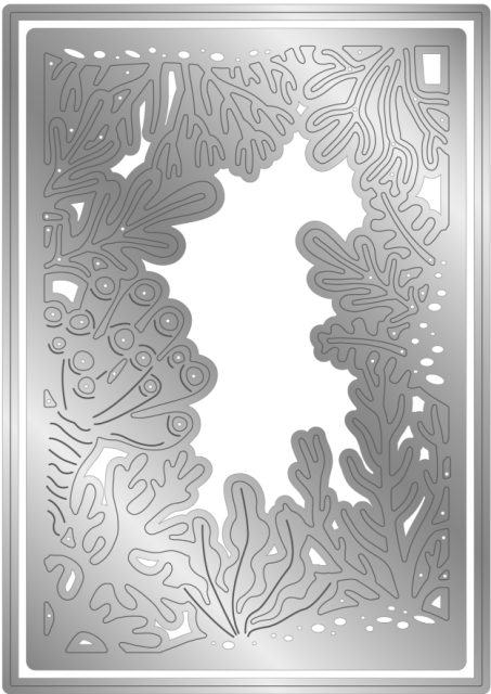 Crafter's Companion Enchanted Ocean Metal Die Create a Card Hidden within the Sea