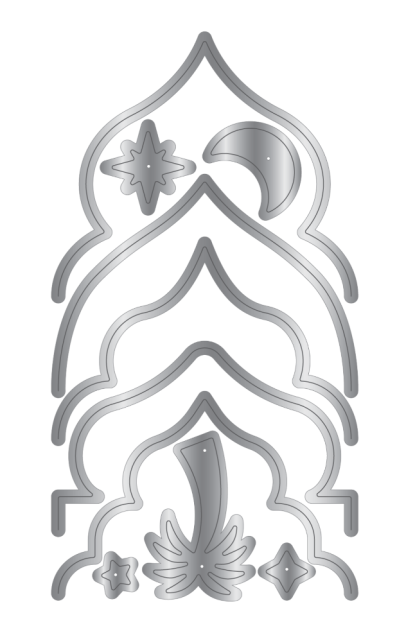 Crafter's Companion Arabian Nights Stamps & Die Magical Window Scene