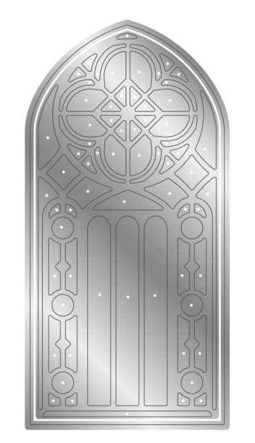 Crafter's Companion Fantasy Film Metal Dies Elements Church Window