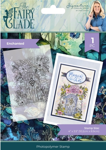 Crafter's Companion Photopolymer Stamp Stempel Fairy Glade Enchanted