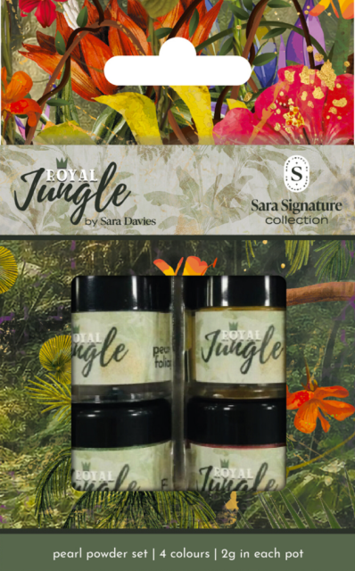 Crafter's Companion Royal Jungle Pearl Powders
