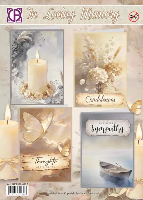 Creatief Art Card Kit In Loving Memory