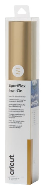 Cricut SportFlex Iron-On Gold 12 x 24 Inch