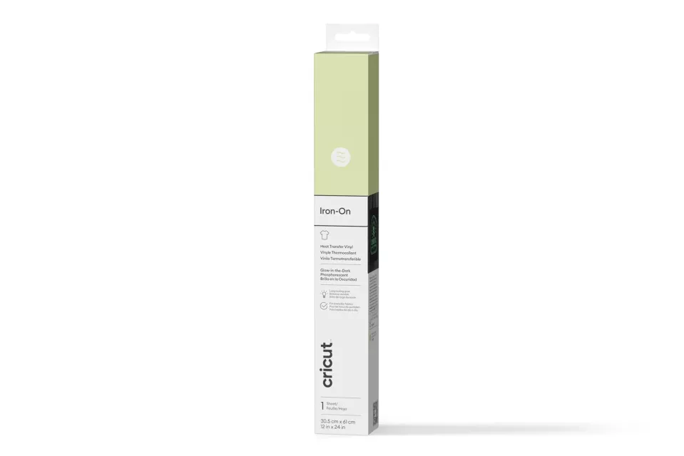 Cricut Iron-On 12 x 24 Inch Glow in the Dark