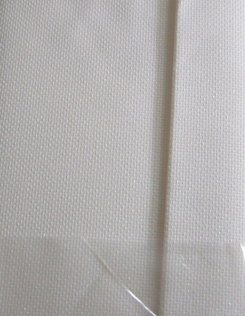 DMC Aida-Stoff irisierend pro Meter rose