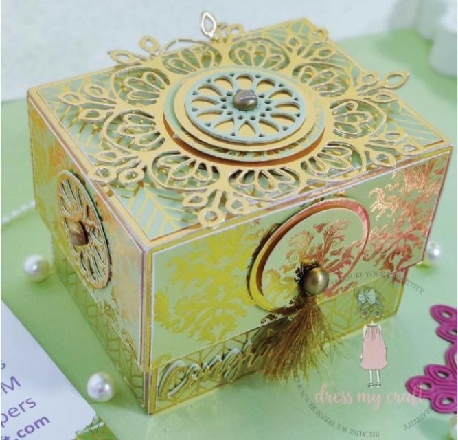 Dress My Craft Cutting Die Dolly Mini Dollies Set 2