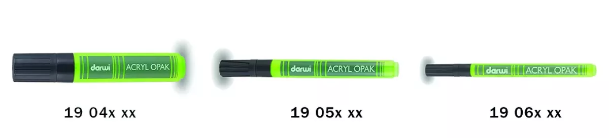 ACRYL OPAK Marker dicke Spitze 6 ml anisgrün
