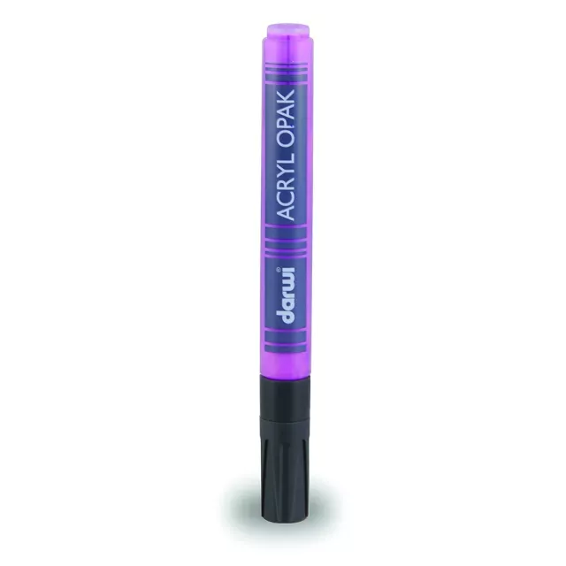 ACRYL OPAK Marker dicke Spitze 6 ml purpur