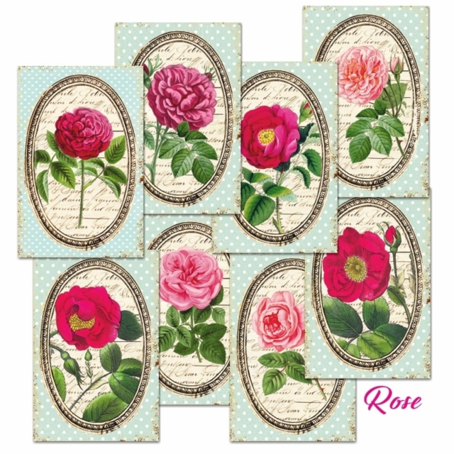 Decorer Rose Paper Pack