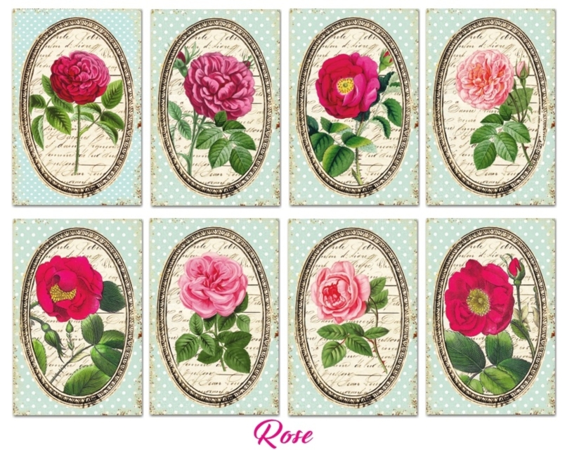 Decorer Rose Paper Pack