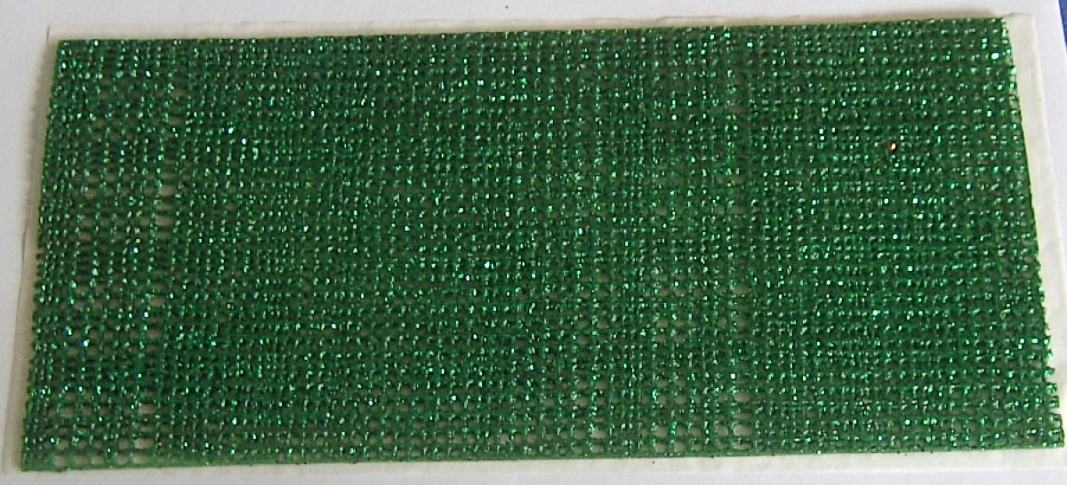 Wachs Dekor Platte grün