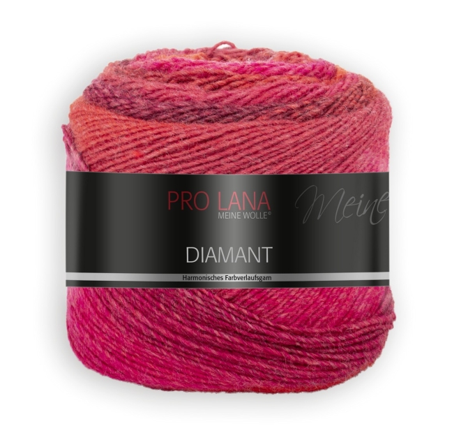 PRO LANA Diamant Rot