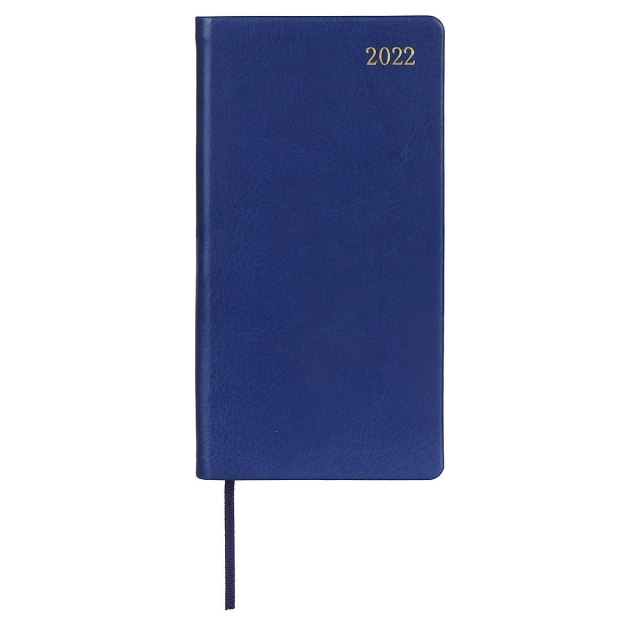 Caspari Slim Diary Marine