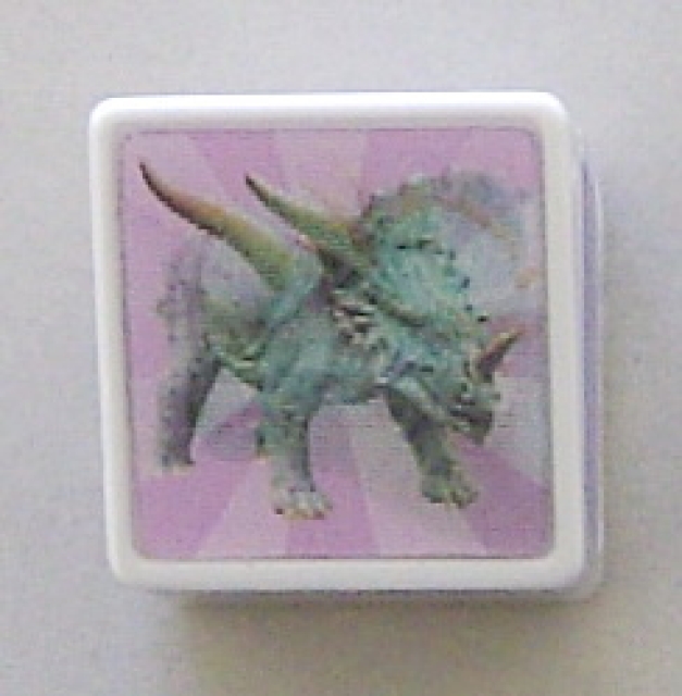 Dino Stempel mit Wackelbild
