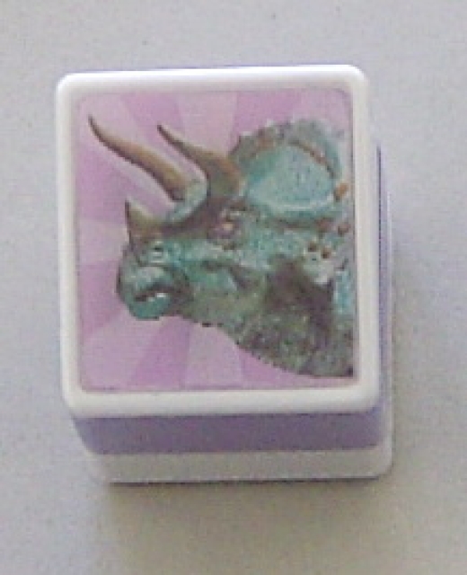 Dino Stempel mit Wackelbild