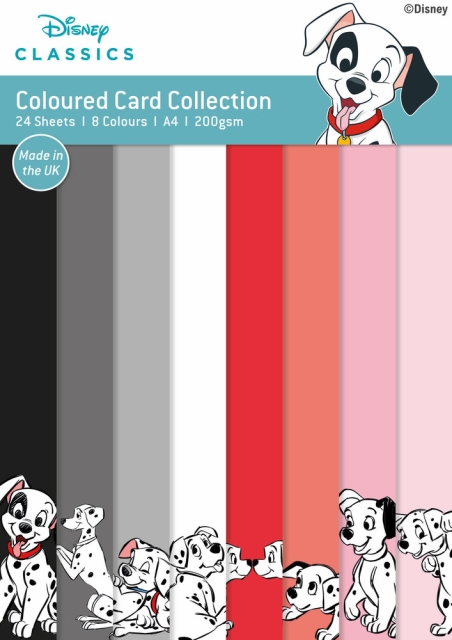 Creative Expressions 101 Dalmatians A4 Coloured Card Collection
