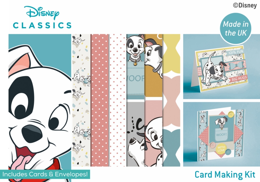 Creative Expressions 101 Dalmatians A4 Box Card Making Kit