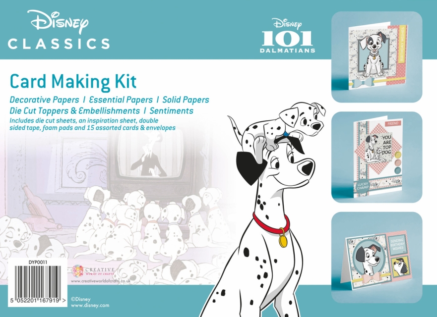 Creative Expressions 101 Dalmatians A4 Box Card Making Kit