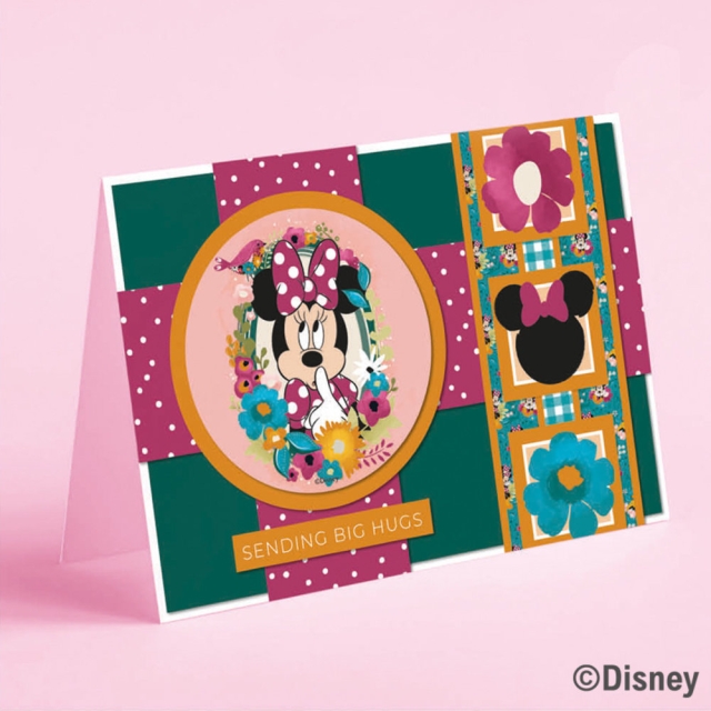 Creative Expressions Minnie Mouse 8 x 8 Inch Box Card Making Kit