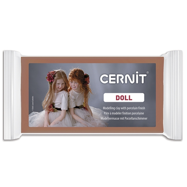 Cernit Doll 500 Gramm karamell
