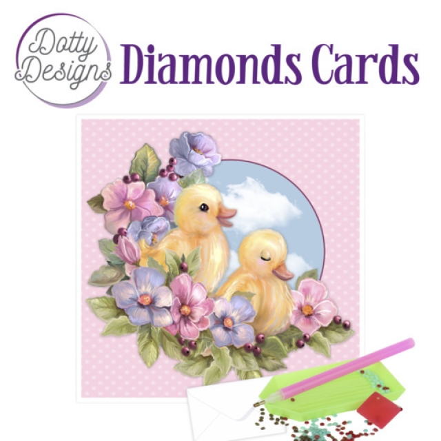 Diamond Painting Dotty Design Ducklings