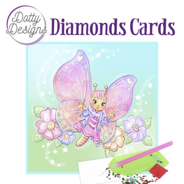 Diamond Painting Dotty Design Butterfly