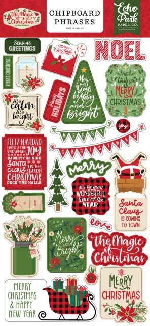Echo Park The Magic of Christmas Mega Bundle Großes Weihnachts-Set