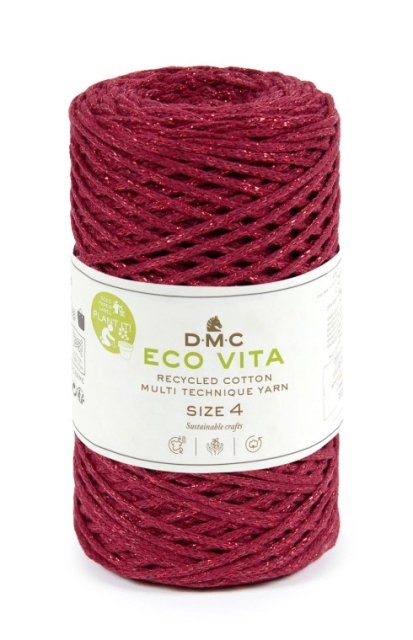 DMC NovaVita 4 Metallic Effects rot