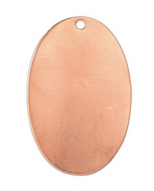 Efcolor Hänger oval 43 x 28 mm