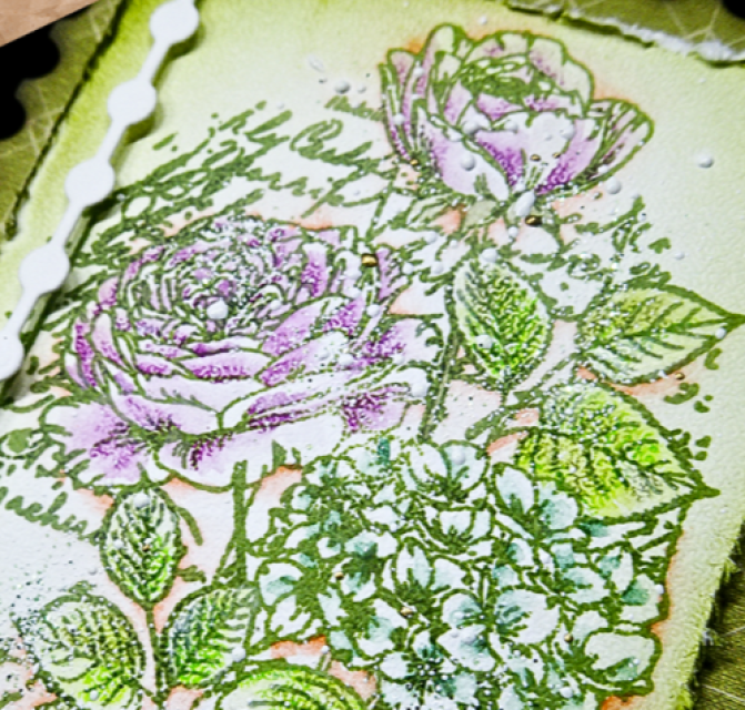 Elisabeth Craft Designs This Lovely Life A5 Stamps Love & Roses